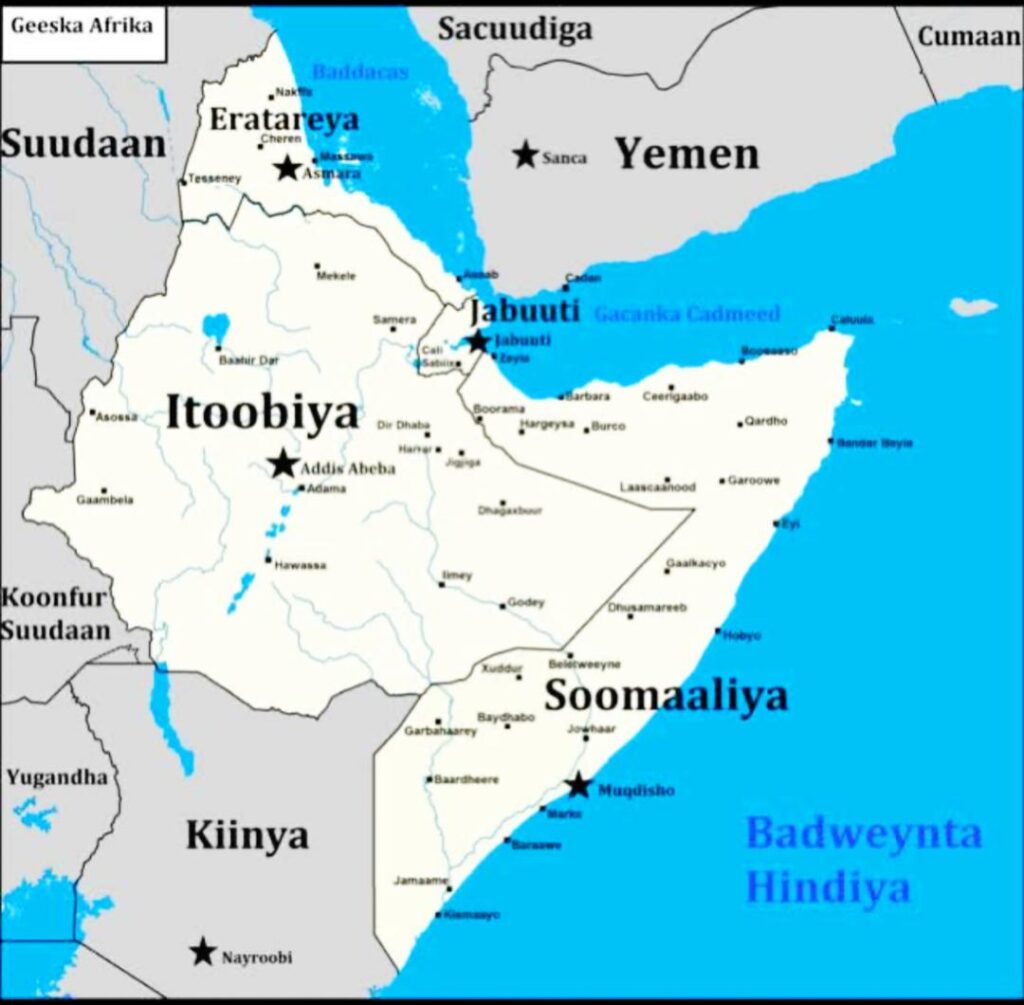 Joqoraafiga soomaalia